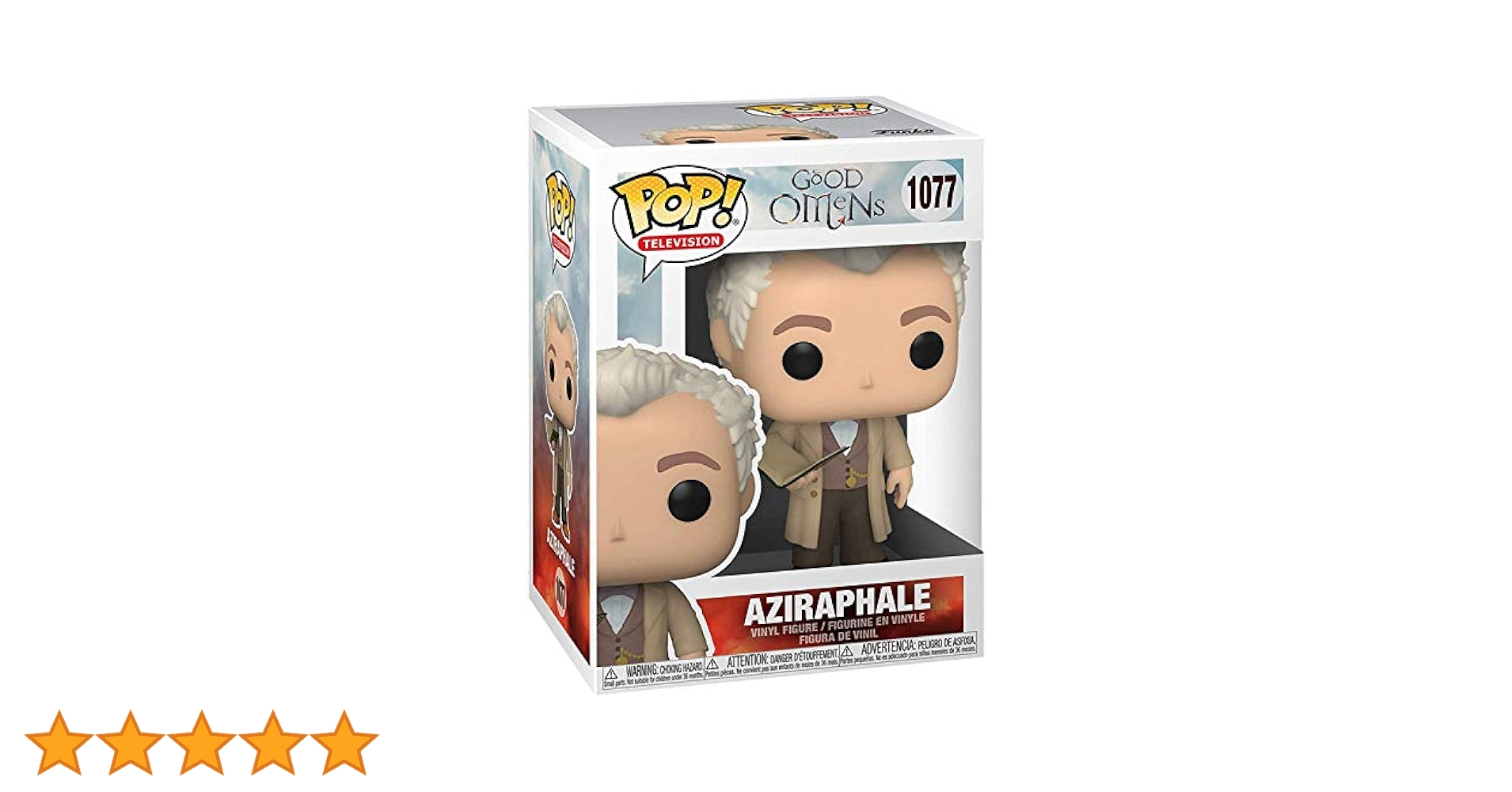 FUNKO POP! グッドオーメンズ Funko Pop TV: Good Omens - Aziraphale & Crowley Specialty